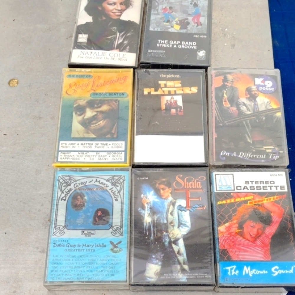 Vintage Cassette Tape Collection(8)